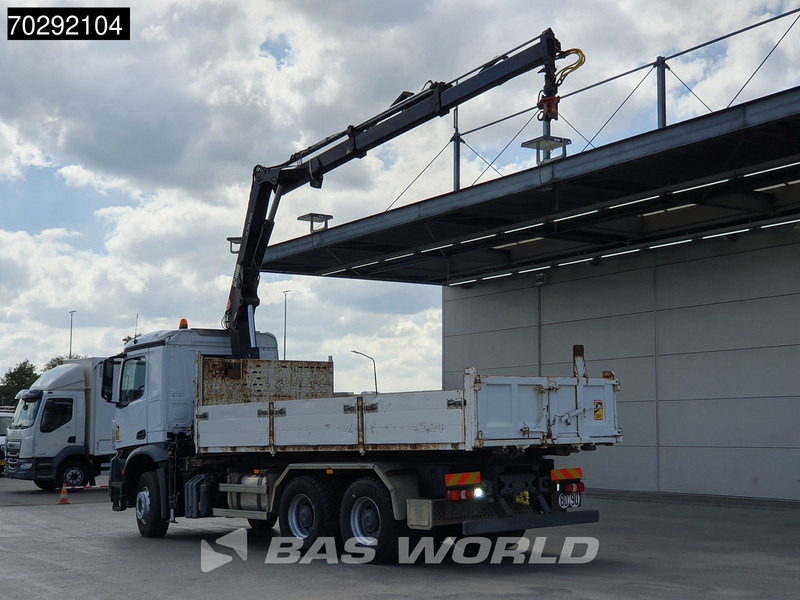 Mercedes-Benz Arocs 2636 Arocs 6X4 8m3 Forez Bennes Tipper HIAB 144 B-2 Hiduo Crane Steelsuspension Automatic Euro 6 - Самосвал, Автоманипулятор: фото 2 Mercedes-Benz Arocs 2636 Arocs 6X4 8m3 Forez Bennes Tipper HIAB 144 B-2 Hiduo Crane Steelsuspension Automatic Euro 6 - Самосвал, Автоманипулятор: фото 2