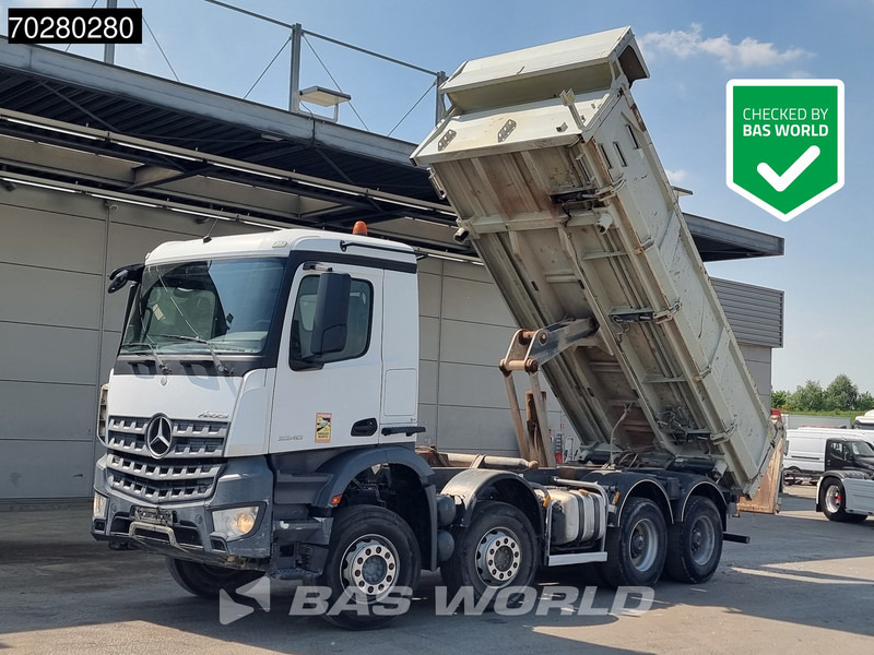 Mercedes-Benz Arocs 3240 8X4 12m3 2-way Tipper Automatic Steel suspension Euro 6 - Самосвал: фото 1 Mercedes-Benz Arocs 3240 8X4 12m3 2-way Tipper Automatic Steel suspension Euro 6 - Самосвал: фото 1