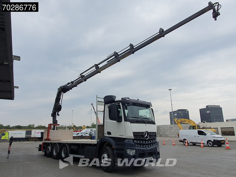 Mercedes-Benz Arocs 3240 8X4 HIAB 211E-6 HIPRO Big-Axle Lift+Steering Navi Euro 6 - Грузовик бортовой/ Платформа, Автоманипулятор: фото 3 Mercedes-Benz Arocs 3240 8X4 HIAB 211E-6 HIPRO Big-Axle Lift+Steering Navi Euro 6 - Грузовик бортовой/ Платформа, Автоманипулятор: фото 3