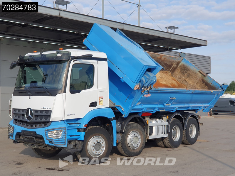 Mercedes-Benz Arocs 3243 8X4 14m3 2-side tipper Big-Axle Steelsuspension Navi Euro 6 - Самосвал: фото 5 Mercedes-Benz Arocs 3243 8X4 14m3 2-side tipper Big-Axle Steelsuspension Navi Euro 6 - Самосвал: фото 5