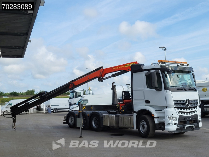 Mercedes-Benz Arocs 3245 Actros 8X4 Palfinger PK22002 EH Crane 17tons hooklift Big-Axle Lift+Lenkachse Navi Euro 6 - Крюковой мультилифт, Автоманипулятор: фото 3 Mercedes-Benz Arocs 3245 Actros 8X4 Palfinger PK22002 EH Crane 17tons hooklift Big-Axle Lift+Lenkachse Navi Euro 6 - Крюковой мультилифт, Автоманипулятор: фото 3