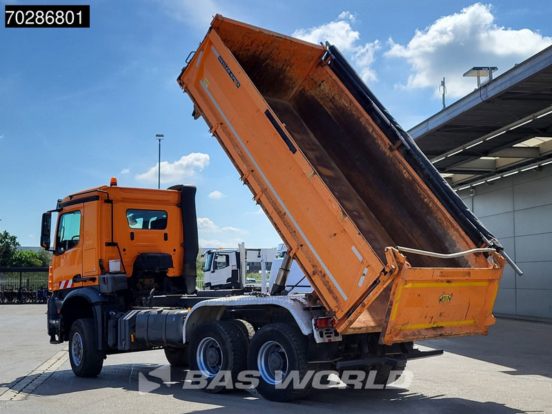 Mercedes-Benz Arocs 3345 6X6 11m3 Meiller Mixer Steelsuspension Big-Axle Euro 6 - Самосвал: фото 2 Mercedes-Benz Arocs 3345 6X6 11m3 Meiller Mixer Steelsuspension Big-Axle Euro 6 - Самосвал: фото 2