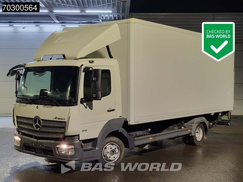 Mercedes-Benz Atego 818 4X2 8tonner 1500kg Ladebordwand Automatic Euro 6 - Грузовик с закрытым кузовом: фото 1 Mercedes-Benz Atego 818 4X2 8tonner 1500kg Ladebordwand Automatic Euro 6 - Грузовик с закрытым кузовом: фото 1