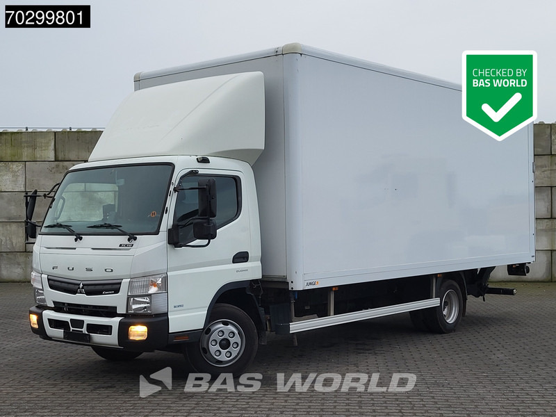 Mitsubishi 7C18 4X2 8tonner Automatic 1000kg Ladebordwand Airco Euro 6 - Грузовик с закрытым кузовом: фото 1 Mitsubishi 7C18 4X2 8tonner Automatic 1000kg Ladebordwand Airco Euro 6 - Грузовик с закрытым кузовом: фото 1