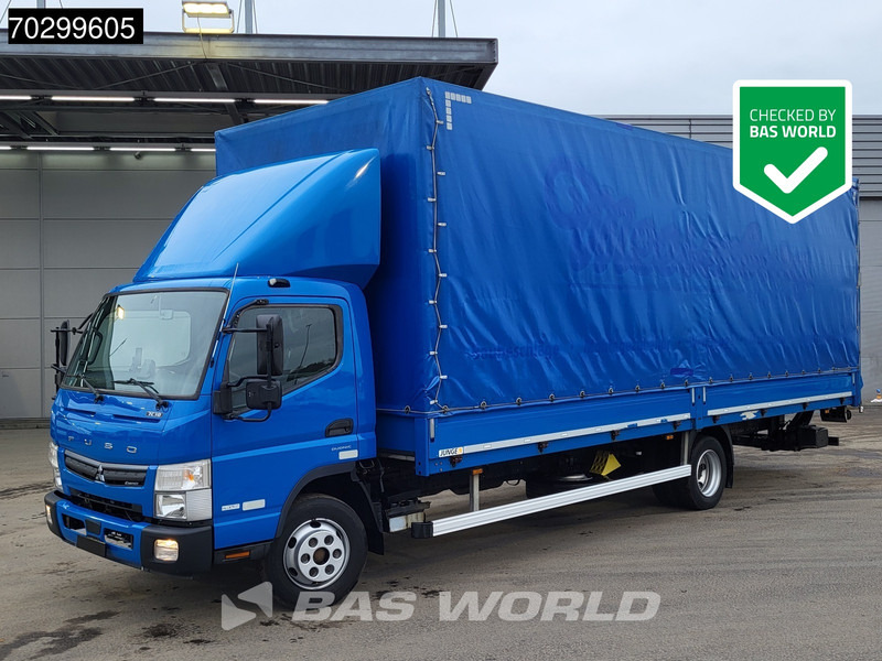 Mitsubishi Canter 7C18 4X2 Curtainsider Automatic 1000kg Ladebordwand Euro 6 - Тентованный грузовик: фото 1 Mitsubishi Canter 7C18 4X2 Curtainsider Automatic 1000kg Ladebordwand Euro 6 - Тентованный грузовик: фото 1