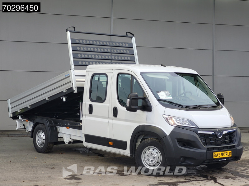 Новый Малотоннажный самосвал Opel Movano 140PK Driezijdige Kipper Dubbel Cabine Airco Cruise Euro6 Tipper Benne Kieper Dreiseitenkipper A/C Cruise control: фото 6