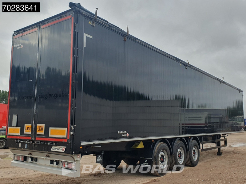 Полуприцеп с подвижным полом Reisch RSBS-3-15 3 axles LANG-LKW 10mm Lift Axle Very good condition: фото 5