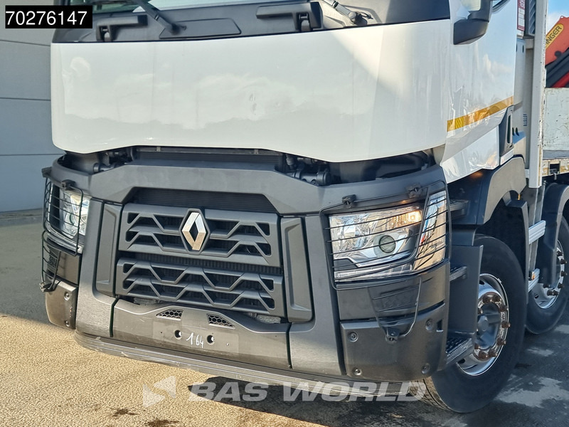 Грузовик бортовой/ Платформа, Автоманипулятор Renault C 380 8X2 Palfinger PK24001K Remote Lenkachse Euro 6: фото 13