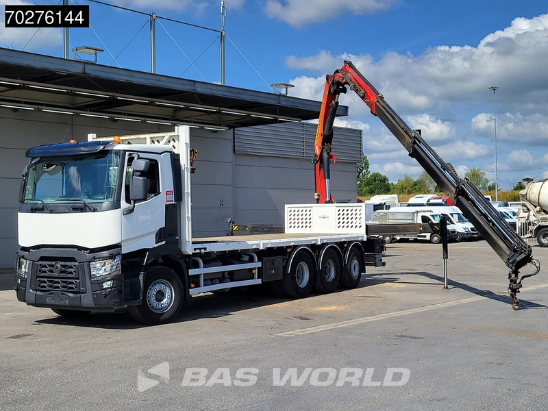 Renault C 380 8X4 Palfinger PK 23001 EH Remote Lift+Lenkachse Euro 6 - Грузовик бортовой/ Платформа, Автоманипулятор: фото 3 Renault C 380 8X4 Palfinger PK 23001 EH Remote Lift+Lenkachse Euro 6 - Грузовик бортовой/ Платформа, Автоманипулятор: фото 3