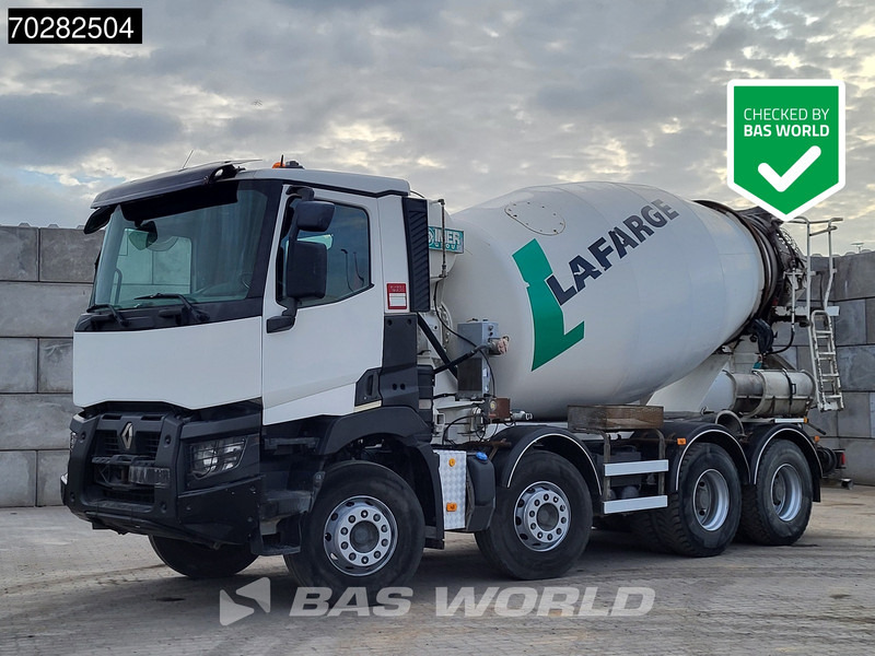 Renault C 430 8X4 9m3 Big-Axle Steelsuspension Euro 6 - Автобетоносмеситель: фото 1 Renault C 430 8X4 9m3 Big-Axle Steelsuspension Euro 6 - Автобетоносмеситель: фото 1