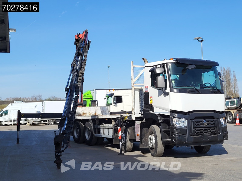 Грузовик бортовой/ Платформа, Автоманипулятор Renault C 430 8X4 Palfinger PK33002EH Kran Crane Big Axle Euro 6: фото 7