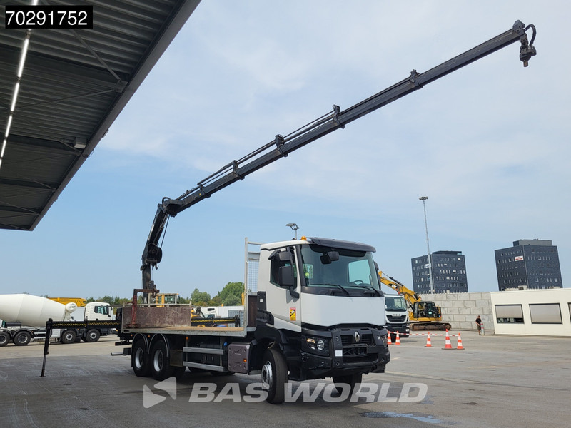 Renault K 380 6X4 HIAB X-HIDUO 188 E-5 Crane Steelsuspension Big-Axle Automatic Euro 6 - Грузовик бортовой/ Платформа, Автоманипулятор: фото 3 Renault K 380 6X4 HIAB X-HIDUO 188 E-5 Crane Steelsuspension Big-Axle Automatic Euro 6 - Грузовик бортовой/ Платформа, Автоманипулятор: фото 3