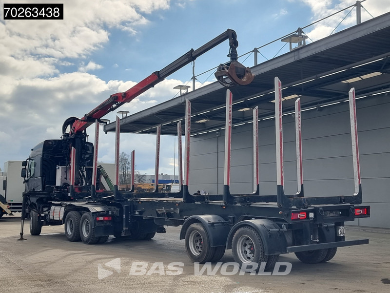 Renault K 520 6X6 Holz Kran Palfinger Q180Z96 6x6 Big-Axle Steelsuspension - Лесовоз, Автоманипулятор: фото 5 Renault K 520 6X6 Holz Kran Palfinger Q180Z96 6x6 Big-Axle Steelsuspension - Лесовоз, Автоманипулятор: фото 5