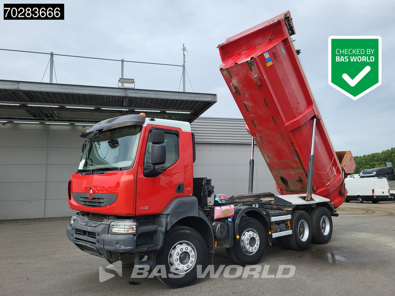 Renault Kerax 430 8X4 16m3 Forez Bennes tipper Full Steel Big-Axle Automatic Euro 5 - Самосвал: фото 1 Renault Kerax 430 8X4 16m3 Forez Bennes tipper Full Steel Big-Axle Automatic Euro 5 - Самосвал: фото 1