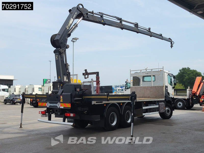 Renault Premium 380 6X4 HIAB X-HIDUO 188 E-5 Crane Steelsuspension Big-Axle Automatic Euro 6 - Грузовик бортовой/ Платформа, Автоманипулятор: фото 5 Renault Premium 380 6X4 HIAB X-HIDUO 188 E-5 Crane Steelsuspension Big-Axle Automatic Euro 6 - Грузовик бортовой/ Платформа, Автоманипулятор: фото 5