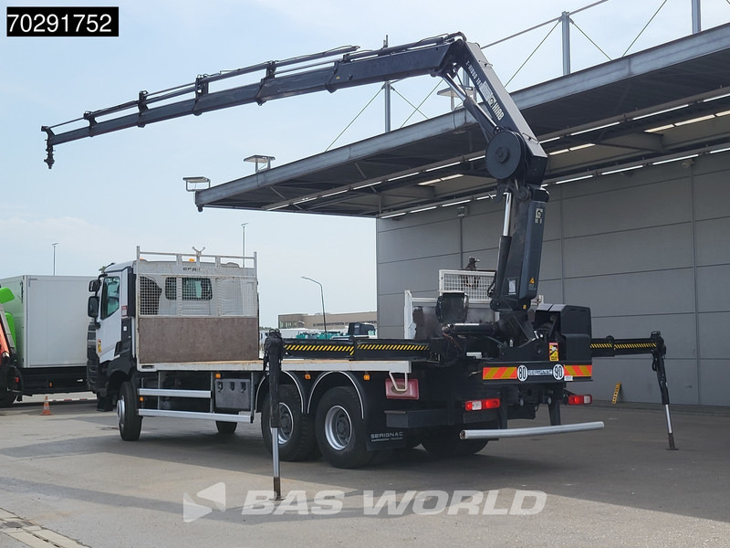 Renault Premium 380 6X4 HIAB X-HIDUO 188 E-5 Crane Steelsuspension Big-Axle Automatic Euro 6 - Грузовик бортовой/ Платформа, Автоманипулятор: фото 2 Renault Premium 380 6X4 HIAB X-HIDUO 188 E-5 Crane Steelsuspension Big-Axle Automatic Euro 6 - Грузовик бортовой/ Платформа, Автоманипулятор: фото 2