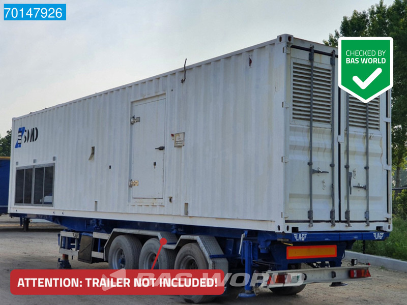 SDMO 51.2L70-4P 2600 KVA - ENGINE NEEDS REPAIR - Электрогенератор: фото 1 SDMO 51.2L70-4P 2600 KVA - ENGINE NEEDS REPAIR - Электрогенератор: фото 1