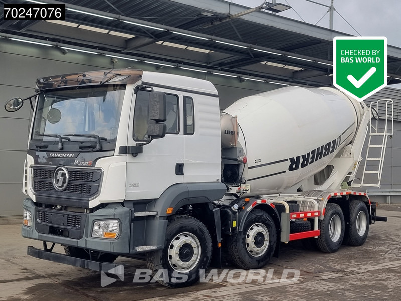 SHACMAN 8x4 EURO 6 8X4 NEW! 8m3 Liebherr Mixer Big-Axle Steel Suspension - Автобетоносмеситель: фото 1 SHACMAN 8x4 EURO 6 8X4 NEW! 8m3 Liebherr Mixer Big-Axle Steel Suspension - Автобетоносмеситель: фото 1