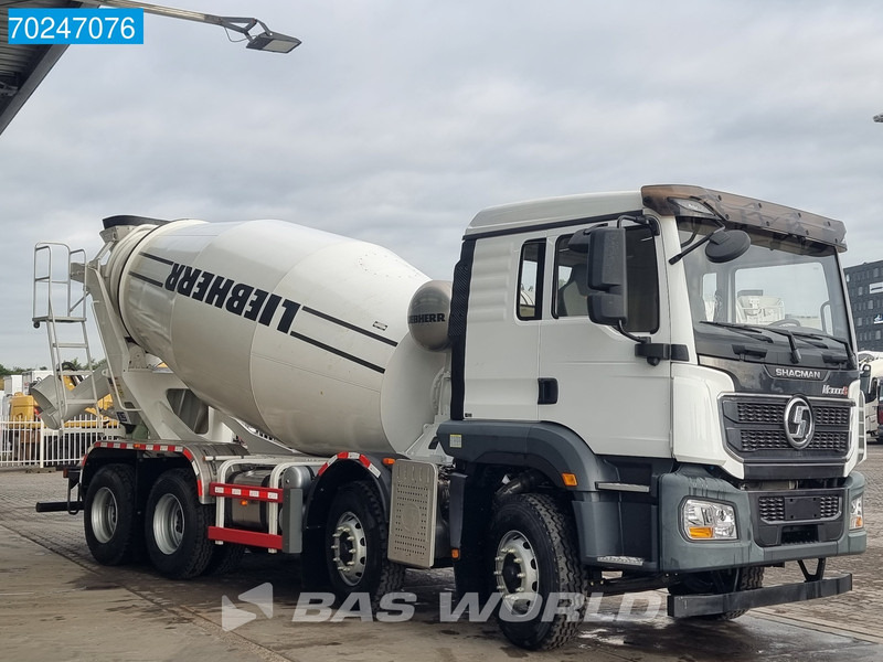 SHACMAN 8x4 EURO 6 8X4 NEW! 8m3 Liebherr Mixer Big-Axle Steel Suspension - Автобетоносмеситель: фото 3 SHACMAN 8x4 EURO 6 8X4 NEW! 8m3 Liebherr Mixer Big-Axle Steel Suspension - Автобетоносмеситель: фото 3