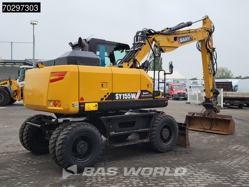 Sany SY155 W - Колёсный экскаватор: фото 5 Sany SY155 W - Колёсный экскаватор: фото 5