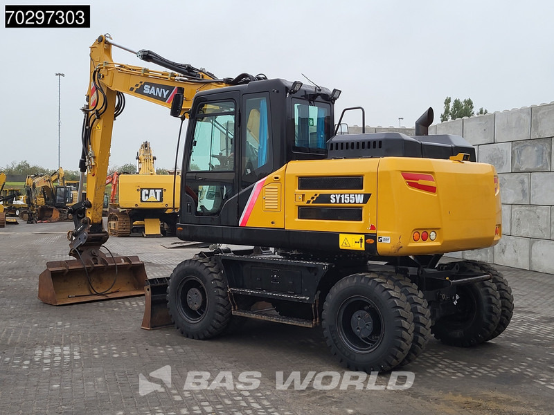 Sany SY155 W - Колёсный экскаватор: фото 2 Sany SY155 W - Колёсный экскаватор: фото 2