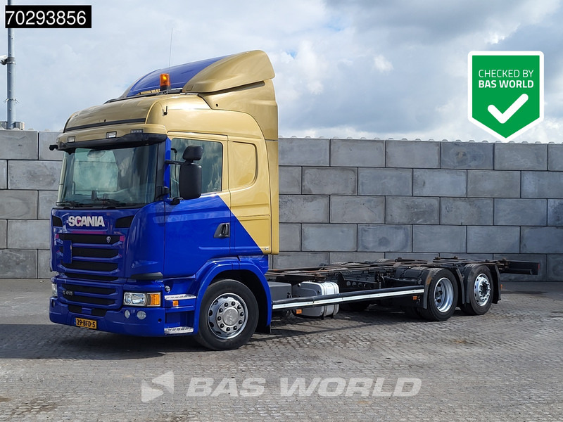 Scania G410 6X2 NL-Truck BDF Retarder Lift-steering axle Hydraulic ACC Euro 6 - Грузовик-контейнеровоз/ Сменный кузов: фото 1 Scania G410 6X2 NL-Truck BDF Retarder Lift-steering axle Hydraulic ACC Euro 6 - Грузовик-контейнеровоз/ Сменный кузов: фото 1