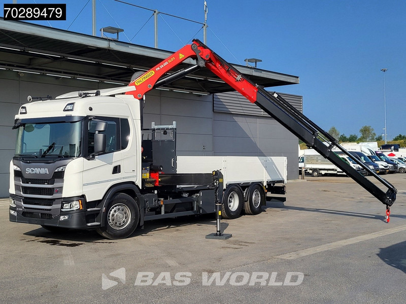Scania G410 6X2 New! Palfinger PK24.001 SLD 5 Crane Kran Retarder Lift+Steering Axle LED ACC - Грузовик бортовой/ Платформа, Автоманипулятор: фото 3 Scania G410 6X2 New! Palfinger PK24.001 SLD 5 Crane Kran Retarder Lift+Steering Axle LED ACC - Грузовик бортовой/ Платформа, Автоманипулятор: фото 3