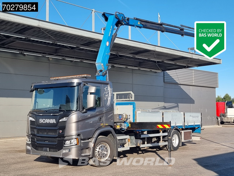 Scania P280 4X2 HMF 1420K-RC Kran Crane Automatic Euro 6 - Грузовик бортовой/ Платформа, Автоманипулятор: фото 1 Scania P280 4X2 HMF 1420K-RC Kran Crane Automatic Euro 6 - Грузовик бортовой/ Платформа, Автоманипулятор: фото 1