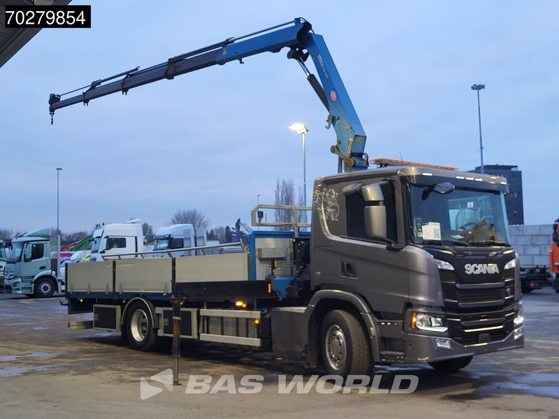 Scania P280 4X2 HMF 1420K-RC Kran Crane Leather seats Automatic Euro 6 - Грузовик бортовой/ Платформа, Автоманипулятор: фото 3 Scania P280 4X2 HMF 1420K-RC Kran Crane Leather seats Automatic Euro 6 - Грузовик бортовой/ Платформа, Автоманипулятор: фото 3