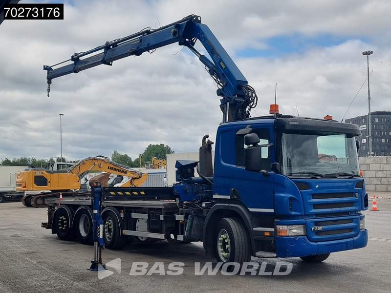 Scania P380 8X2 Hiab 211 EP-3 HIPRO Kran VDL S-20-6200 Lift-Lenkachse Euro 5 - Крюковой мультилифт, Автоманипулятор: фото 3 Scania P380 8X2 Hiab 211 EP-3 HIPRO Kran VDL S-20-6200 Lift-Lenkachse Euro 5 - Крюковой мультилифт, Автоманипулятор: фото 3