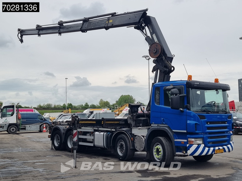 Scania P420 8X2 NL-Truck Hiab 377EP-4 Hipro Kran + Transcom TRC28S Euro 5 - Крюковой мультилифт, Автоманипулятор: фото 3 Scania P420 8X2 NL-Truck Hiab 377EP-4 Hipro Kran + Transcom TRC28S Euro 5 - Крюковой мультилифт, Автоманипулятор: фото 3