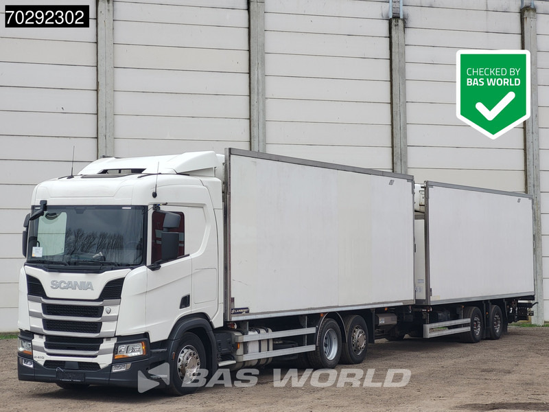 Scania R410 6X2 Refrigerated Combi Lamberet Carrier Retarder Euro 6 - Рефрижератор: фото 1 Scania R410 6X2 Refrigerated Combi Lamberet Carrier Retarder Euro 6 - Рефрижератор: фото 1