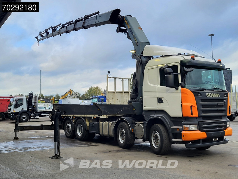 Scania R420 8X2 Palfinger PK74002 Kran Crane Retarder Lift-Steering Axle Euro 4 - Грузовик бортовой/ Платформа, Автоманипулятор: фото 3 Scania R420 8X2 Palfinger PK74002 Kran Crane Retarder Lift-Steering Axle Euro 4 - Грузовик бортовой/ Платформа, Автоманипулятор: фото 3