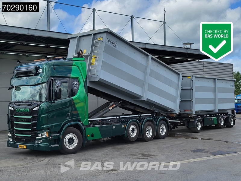 Scania R500 8X2 NL-Truck VDL SK-25-6600 Hooklift Retarder 2xTanks Navi ACC Euro 6 - Крюковой мультилифт: фото 1 Scania R500 8X2 NL-Truck VDL SK-25-6600 Hooklift Retarder 2xTanks Navi ACC Euro 6 - Крюковой мультилифт: фото 1