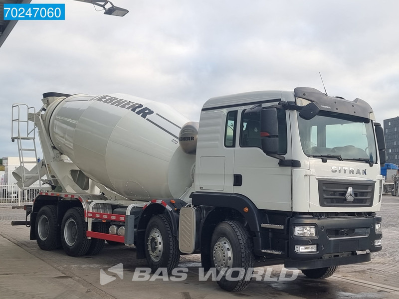 Sitrak G5 350 8X4 8m3 Liebherr HTM 804 H Mixer Big-Axle Steelsuspension - Автобетоносмеситель: фото 3 Sitrak G5 350 8X4 8m3 Liebherr HTM 804 H Mixer Big-Axle Steelsuspension - Автобетоносмеситель: фото 3