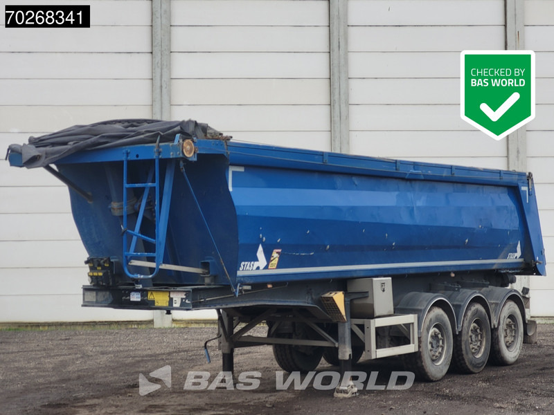 Stas S300CX 3 axles 25m3 ALU Liftachse - Самосвальный полуприцеп: фото 1 Stas S300CX 3 axles 25m3 ALU Liftachse - Самосвальный полуприцеп: фото 1