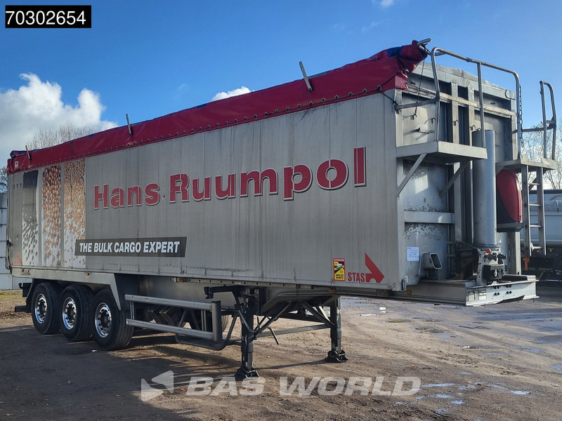 Stas SA339K 3 axles APK 03-26 60m3 ALU - Самосвальный полуприцеп: фото 3 Stas SA339K 3 axles APK 03-26 60m3 ALU - Самосвальный полуприцеп: фото 3