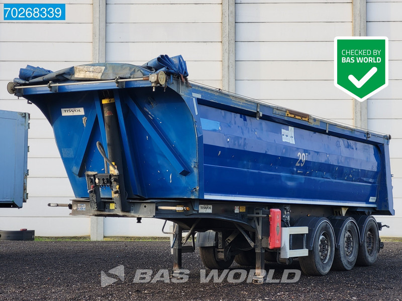 TISVOL A-890150-EAL VR 3 axles 29m3 Liftachse ALU - Самосвальный полуприцеп: фото 1 TISVOL A-890150-EAL VR 3 axles 29m3 Liftachse ALU - Самосвальный полуприцеп: фото 1