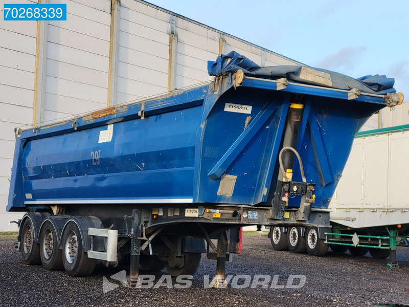 TISVOL A-890150-EAL VR 3 axles 29m3 Liftachse ALU - Самосвальный полуприцеп: фото 3 TISVOL A-890150-EAL VR 3 axles 29m3 Liftachse ALU - Самосвальный полуприцеп: фото 3