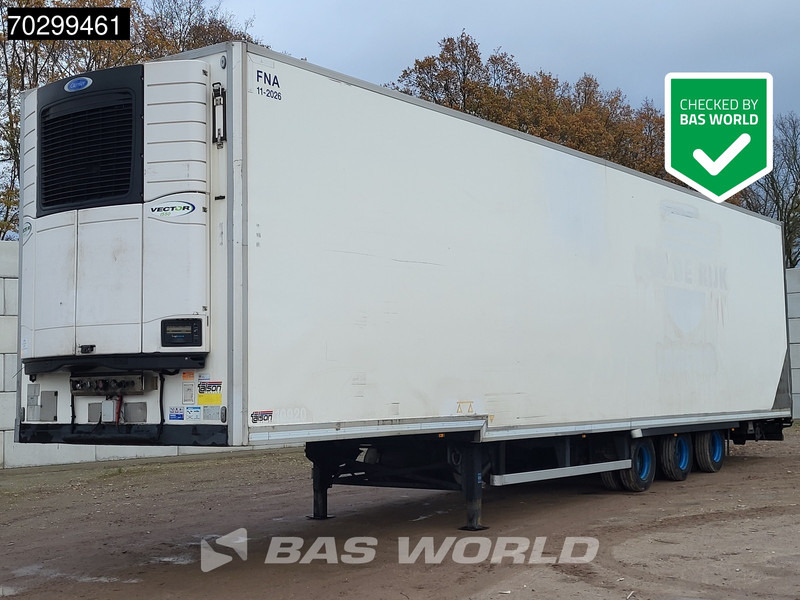 Talson Carrier Vector 1550 3 axles NL-Trailer Mega Aircargo Rollenbett Luftfracht Liftachse Blumenbreit - Полуприцеп-рефрижератор: фото 1 Talson Carrier Vector 1550 3 axles NL-Trailer Mega Aircargo Rollenbett Luftfracht Liftachse Blumenbreit - Полуприцеп-рефрижератор: фото 1