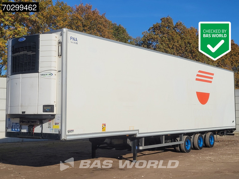 Talson Carrier Vector 1550 3 axles NL-Trailer Mega Aircargo Rollenbett Luftfracht Liftachse Blumenbreit - Полуприцеп-рефрижератор: фото 1 Talson Carrier Vector 1550 3 axles NL-Trailer Mega Aircargo Rollenbett Luftfracht Liftachse Blumenbreit - Полуприцеп-рефрижератор: фото 1
