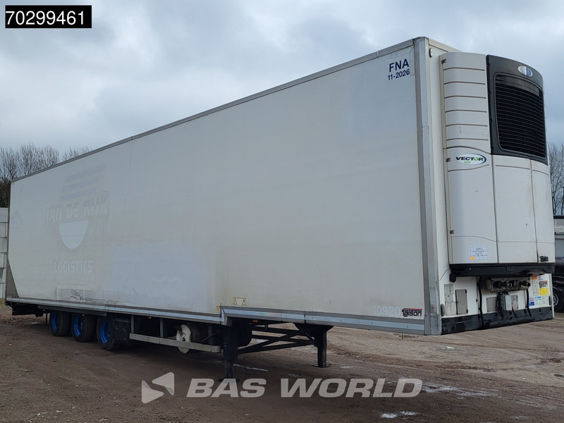 Talson Carrier Vector 1550 3 axles NL-Trailer Mega Aircargo Rollenbett Luftfracht Liftachse Blumenbreit - Полуприцеп-рефрижератор: фото 3 Talson Carrier Vector 1550 3 axles NL-Trailer Mega Aircargo Rollenbett Luftfracht Liftachse Blumenbreit - Полуприцеп-рефрижератор: фото 3