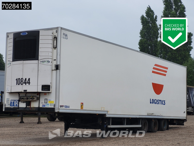 Talson F1227 3 axles NL-Trailer Mega Aircargo Rollenbett Luftfracht Liftachse Blumenbreit - Полуприцеп-рефрижератор: фото 1 Talson F1227 3 axles NL-Trailer Mega Aircargo Rollenbett Luftfracht Liftachse Blumenbreit - Полуприцеп-рефрижератор: фото 1