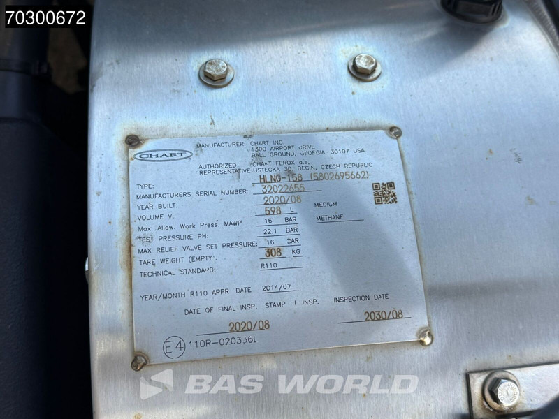 Тягач Iveco S-Way 460 4X2 LNG! Retarder 2xTanks ACC LED Euro 6: фото 20