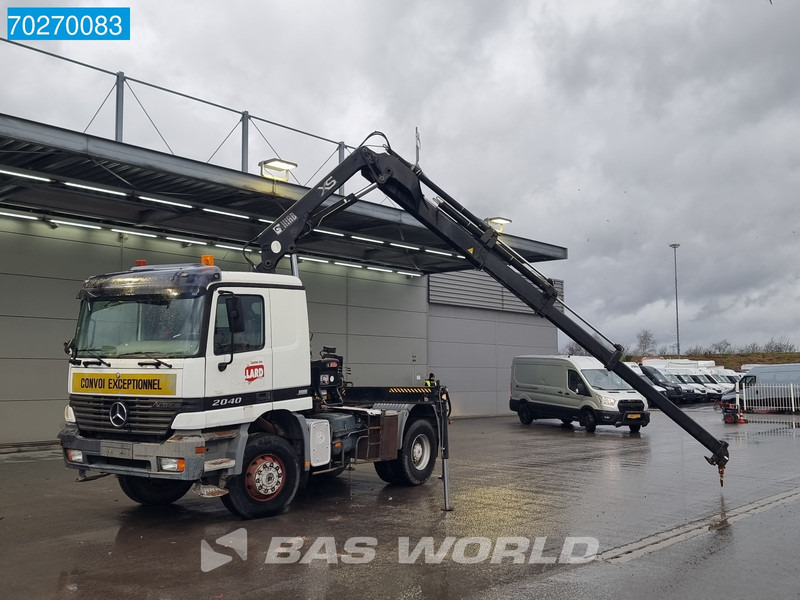 Mercedes-Benz Actros 2040 Actros 4X4 Manual 4x4 Big-Axle Full-Steel Hiab 1660-5 Kran 4x Stabilizers - Тягач: фото 5 Mercedes-Benz Actros 2040 Actros 4X4 Manual 4x4 Big-Axle Full-Steel Hiab 1660-5 Kran 4x Stabilizers - Тягач: фото 5