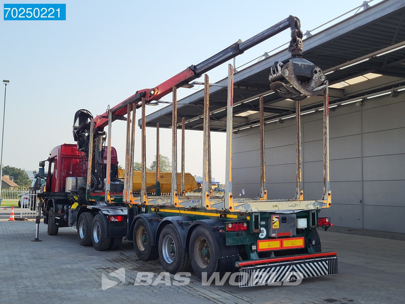 Scania G500 6X6 Holz Kran Palfinger Q170Z96 6X6 Crane Retarder Big-Axle Liftachse - Тягач: фото 2 Scania G500 6X6 Holz Kran Palfinger Q170Z96 6X6 Crane Retarder Big-Axle Liftachse - Тягач: фото 2
