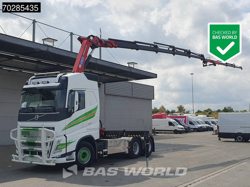 Volvo FH 500 FH 6X4 Full-Air Liftachse HMF 2820K-RCS Crane+JIB Remote Control I-ParkCool VDS LED Kran - Тягач: фото 1 Volvo FH 500 FH 6X4 Full-Air Liftachse HMF 2820K-RCS Crane+JIB Remote Control I-ParkCool VDS LED Kran - Тягач: фото 1