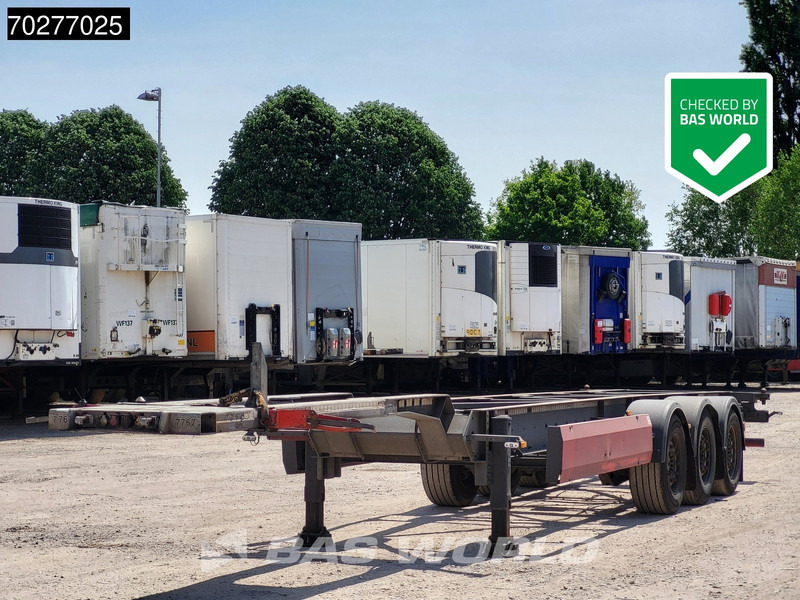 Полуприцеп-контейнеровоз/ Сменный кузов Van Hool 3 axles: фото 1