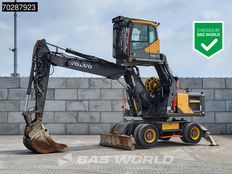 Volvo EW220 E - Колёсный экскаватор: фото 1 Volvo EW220 E - Колёсный экскаватор: фото 1
