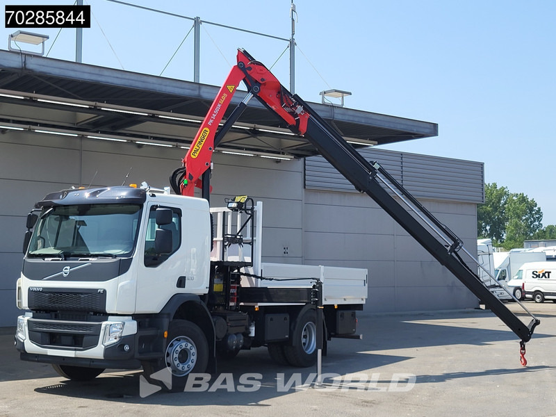 Новый Грузовик бортовой/ Платформа, Автоманипулятор Volvo FE 320 4X2 NEW! Palfinger PK14.501K SLD5 Remote Crane Kran Euro 6: фото 5
